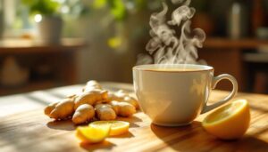 Voordelen van warm water met gember 's ochtends: effect op cholesterol en bloedsuiker