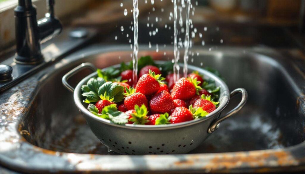 Strawberries wassen: waarom water alleen soms niet genoeg is, en wat wel veilig is