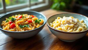 Deze pasta's hebben precies dezelfde ingrediënten... maar de ene verhoogt de bloedsuikerspiegel, de andere niet.