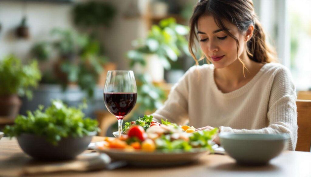 Wat er gebeurt wanneer je bewust trager eet, zelfs maar één maaltijd per dag