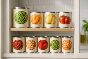 Dit zijn de 9 gezondste producten uit blik om in huis te halen