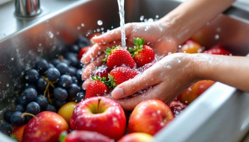 De juiste manier om fruit te wassen waardoor pesticiden beter verdwijnen